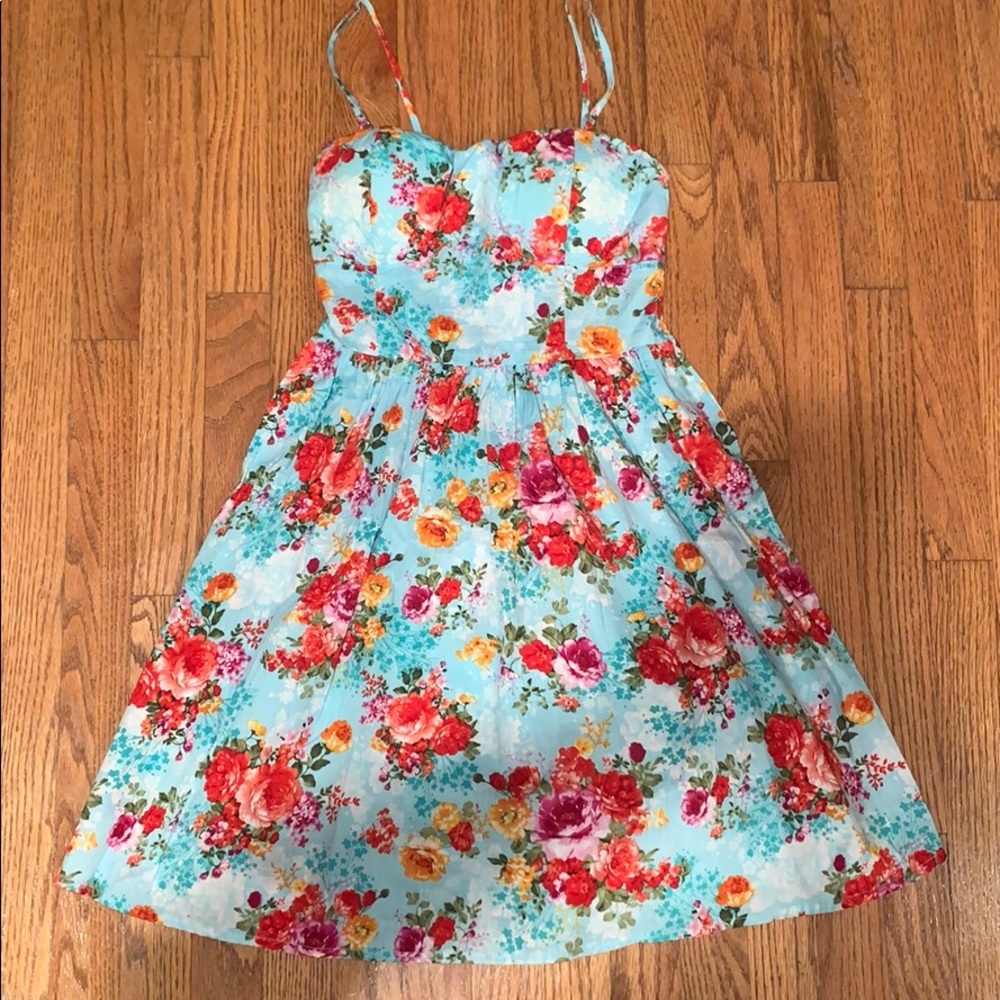 Floral Bright Casual Dress
